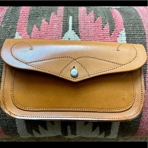 Ralph Lauren RRL Leather Hand Bag/Clutch/Wallet